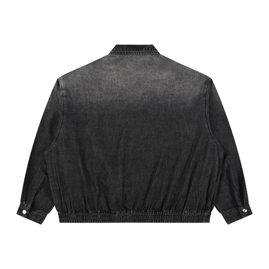 BLK SAND DENIM JACKET