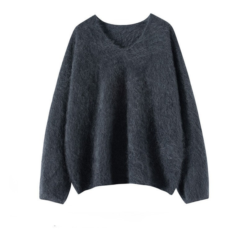 V-neck Loose Sweater