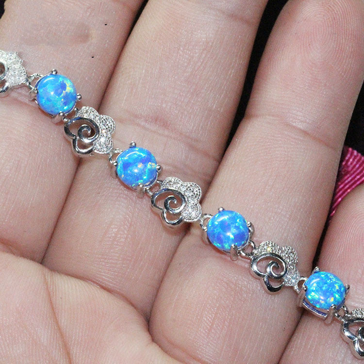 Blue Opal Bracelet