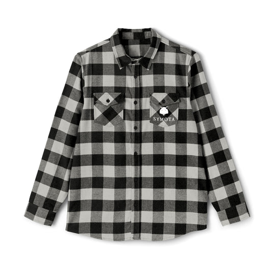 Flannel Shirt Black and Grey