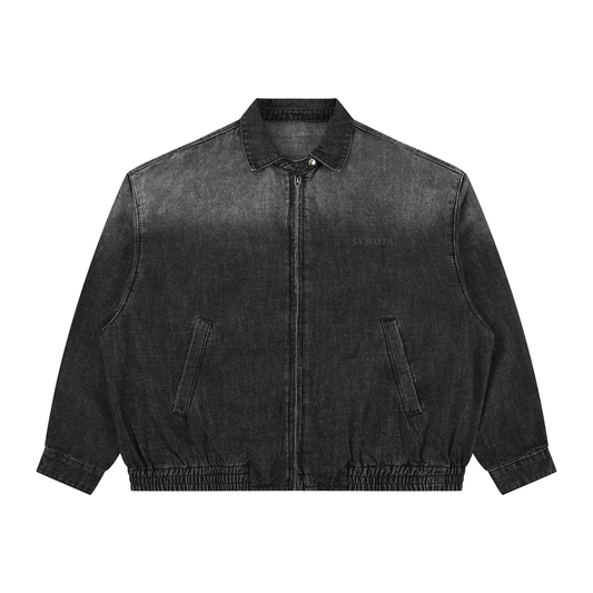 BLK SAND DENIM JACKET
