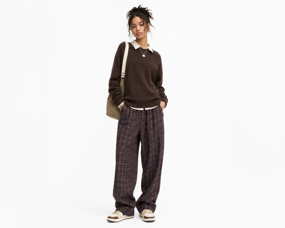 ERF PLAID PANTS