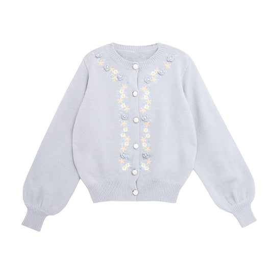 Women's Soft Milk Blue Sweater